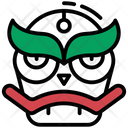 پیش‌نمایش فایل dragon-face-1501989 از پک آیکون‌های سال نو چینی