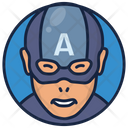 پیش‌نمایش فایل captain-america-1502931 از پک اموجی ابرقهرمانان و شروران
