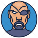 پیش‌نمایش فایل nick-fury-1502901 از پک اموجی ابرقهرمانان و شروران