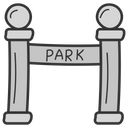 پیش‌نمایش فایل park-entrance-1540585 از پک پیک‌نیک