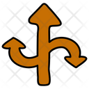پیش‌نمایش فایل crossroad-arrow-1548735 از پک فلش‌ها