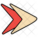 پیش‌نمایش فایل fast-forward-arrow-1548687 از پک فلش‌ها