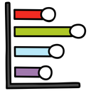پیش‌نمایش فایل horizontal-bar-chart-1549982 از پک اینفوگرافیک