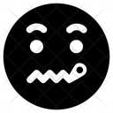پیش‌نمایش فایل mouth-zipped-emoji-1572052 از پک شکلک‌ها
