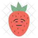 پیش‌نمایش فایل emotionless-strawberry-face-1580778 از پک آیکون‌های ایموجی