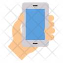 پیش‌نمایش فایل hand-holding-phone-1580835 از پک آیکون‌های ایموجی