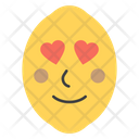 پیش‌نمایش فایل heart-eyes-lemon-1580821 از پک آیکون‌های ایموجی
