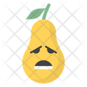 پیش‌نمایش فایل sad-pear-face-1580767 از پک آیکون‌های ایموجی