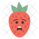 پیش‌نمایش فایل sad-strawberry-face-1580799 از پک آیکون‌های ایموجی