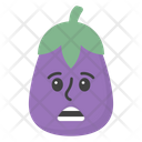 پیش‌نمایش فایل astonished-brinjal-face-1581200 از پک شکلک‌ها