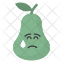 پیش‌نمایش فایل crying-pear-face-1581224 از پک شکلک‌ها