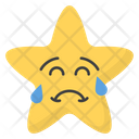 پیش‌نمایش فایل crying-star-1581249 از پک شکلک‌ها