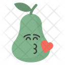 پیش‌نمایش فایل kiss-pear-face-1581221 از پک شکلک‌ها