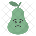 پیش‌نمایش فایل sad-pear-face-1581232 از پک شکلک‌ها
