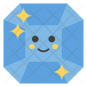پیش‌نمایش فایل gem-face-1582121 از پک شکلک‌ها