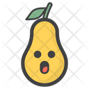 پیش‌نمایش فایل astonished-pear-1585300 از پک آیکون‌های ایموجی