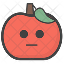 پیش‌نمایش فایل emotionless-apple-1585311 از پک آیکون‌های ایموجی