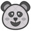 پیش‌نمایش فایل panda-face-1585335 از پک آیکون‌های ایموجی