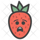 پیش‌نمایش فایل sad-strawberry-1585303 از پک آیکون‌های ایموجی