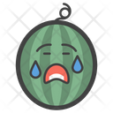 پیش‌نمایش فایل sad-watermelon-1585310 از پک آیکون‌های ایموجی