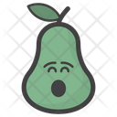 پیش‌نمایش فایل astonished-pear-face-1585415 از پک آیکون‌های ایموجی
