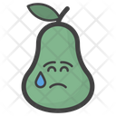 پیش‌نمایش فایل crying-pear-1585409 از پک آیکون‌های ایموجی