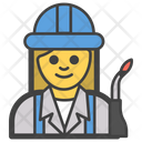 پیش‌نمایش فایل female-engineer-1585429 از پک آیکون‌های ایموجی