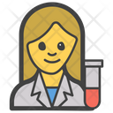پیش‌نمایش فایل female-scientist-1585425 از پک آیکون‌های ایموجی