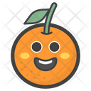 پیش‌نمایش فایل happy-orange-face-1585430 از پک آیکون‌های ایموجی
