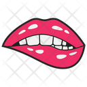 پیش‌نمایش فایل romantic-lip-biting-1668845 از پک مجموعه وصله لب