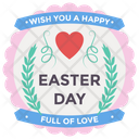 پیش‌نمایش فایل easter-day-label-1669362 از پک نشان‌های روز عید پاک