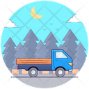 پیش‌نمایش فایل goods-delivery-truck-1677437 از پک حمل و نقل روان