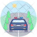 پیش‌نمایش فایل police-car-1677453 از پک حمل و نقل روان