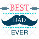 پیش‌نمایش فایل best-dad-badge-1765130 از پک لوگوهای روز پدر