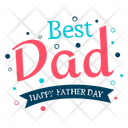 پیش‌نمایش فایل best-dad-badge-1765133 از پک لوگوهای روز پدر