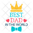 پیش‌نمایش فایل best-dad-label-1765114 از پک لوگوهای روز پدر