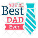 پیش‌نمایش فایل best-dad-label-1765129 از پک لوگوهای روز پدر