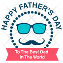پیش‌نمایش فایل fathers-day-sticker-1765139 از پک لوگوهای روز پدر