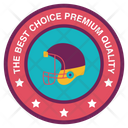 پیش‌نمایش فایل cricket-helmet-badge-1804400 از پک نشان ورزشی