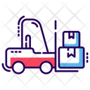 پیش‌نمایش فایل forklift-truck-1819696 از پک لجستیک و تحویل