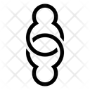 پیش‌نمایش فایل linked-symbol-1831588 از پک نمادهای انتزاعی