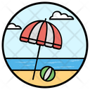 پیش‌نمایش فایل beach-umbrella-1835109 از پک منظره طبیعی