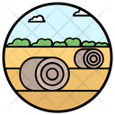 پیش‌نمایش فایل hay-bales-1835139 از پک منظره طبیعی