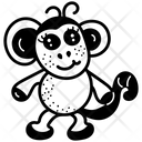 پیش‌نمایش فایل monkey-cartoon-1835933 از پک حیوانات بامزه