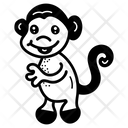 پیش‌نمایش فایل monkey-cartoon-1835954 از پک حیوانات بامزه