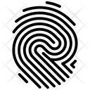 پیش‌نمایش فایل fingerprint-solid-1836644 از پک امنیت اثر انگشت، دسترسی و مجوز