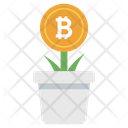 پیش‌نمایش فایل bitcoin-growth-1837570 از پک آیکون‌های تخت