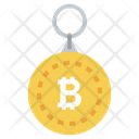 پیش‌نمایش فایل bitcoin-keychain-1837550 از پک آیکون‌های تخت