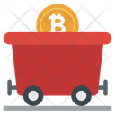 پیش‌نمایش فایل bitcoin-wheelbarrow-1837568 از پک آیکون‌های تخت