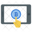 پیش‌نمایش فایل online-bitcoin-1837531 از پک آیکون‌های تخت